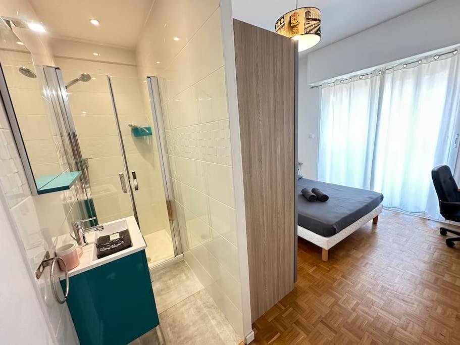 Appartement Avec 4 Chambres Doubles - Proche De La Mer, Des Transports Et De La Promenade Des Anglais Nice Dış mekan fotoğraf